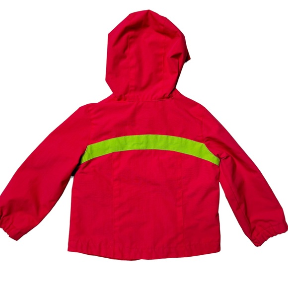Nautica Full Zip Waterproof Hooded Windbreaker Jacket Girl’s 12-18M - Picture 2 of 12